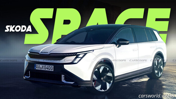 2026 Skoda Space: All the Details We Have on the Electrified Large SUV | Carscoops